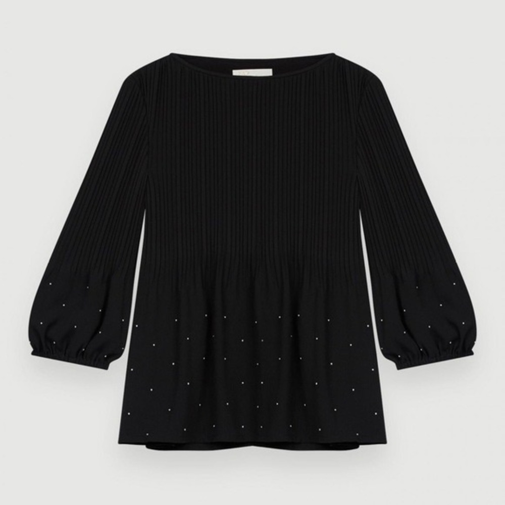 Maje Studded Blouse